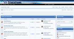 Desktop Screenshot of forum.strataframe.net